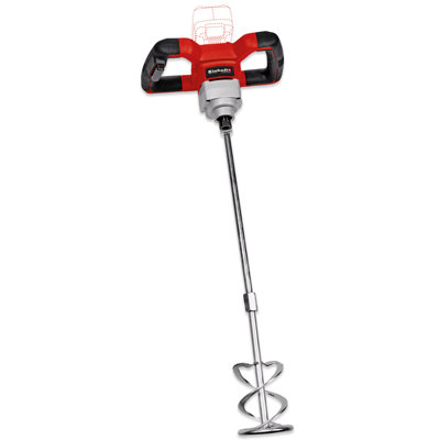 Einhell Power X-Change Cordless Paint & Mortar Mixer - Includes M14 Metal Stirrer - Soft Start - Body Only - TE-MX 18 Li-Solo