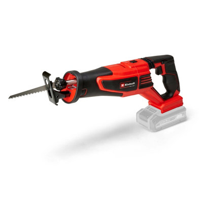 Einhell Power X-Change Cordless Reciprocating Saw Brushless Includes Saw Blade TP-AP 18/28 Li BL-Solo - Body Only