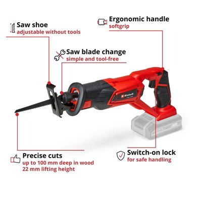 Einhell cordless reciprocating discount saw