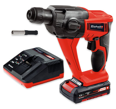 Cordless sds+ deals drill b&q