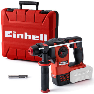 Einhell Power X-Change Cordless Rotary Hammer 18V - Powerful 2.2J - Drilling /Impact/Chisel - Body Only, Carry Case - HEROCCO 18/20