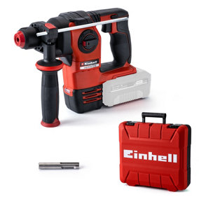 Einhell Power X-Change Cordless Rotary Hammer Drill 2.2J Drill Impact Chisel 18V HEROCCO 18/20 - Body Only