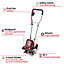 Einhell Power X-Change Cordless Rotavator - Powerful Soil Cultivator - 30cm Working Width - Body Only - GE-CR 30 Li Solo