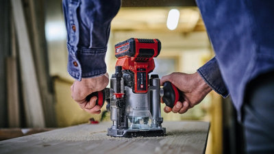 Einhell Power X-Change Cordless Router BRUSHLESS With Accessory Kit TP-RO 18 Set Li BL-Solo - Body Only