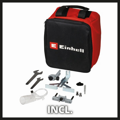 Einhell Power X-Change Cordless Router BRUSHLESS With Accessory Kit TP-RO 18 Set Li BL-Solo - Body Only
