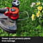 Einhell Power X-Change Cordless Strimmer - 30cm Grass Trimmer & Lawn Edger - Body Only - GE-CT 18/30 Li-Solo