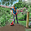 Einhell Power X-Change Cordless Tiller - 20cm Working Depth With Mudguard - GE-CR 18/20 Li E-Solo - Body Only