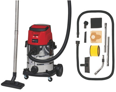 Einhell Power X-Change Cordless Wet And Dry Vacuum Cleaner - 25L Capacity - High Power 36V - TE-VC 36/25 Li S - Body Only