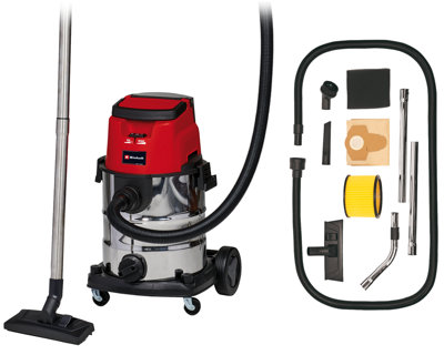 Einhell Power X-Change Cordless Wet And Dry Vacuum Cleaner - 25L Capacity - High Power 36V - TE-VC 36/25 Li S - Body Only