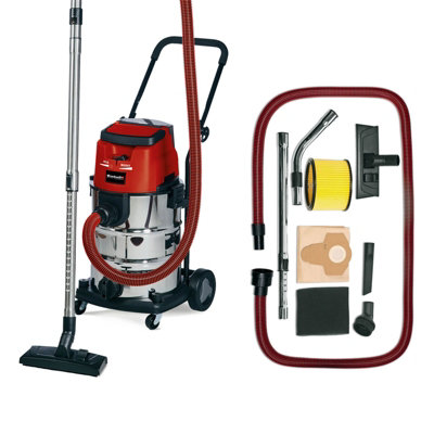 Einhell Power X-Change Cordless Wet And Dry Vacuum Cleaner - 30L Capacity - High Power 36V - TE-VC 36/30 Li S - Body Only