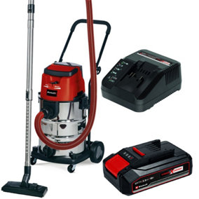 Einhell Power X-Change Cordless Wet And Dry Vacuum Cleaner TE-VC + 2.5AH Kit