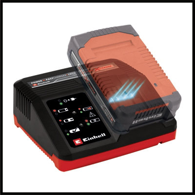 Einhell Power X-Change Fast Charger 4A - Compatible With All Power X-Change 18V Batteries