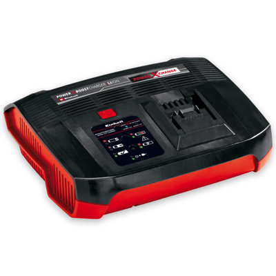 Einhell Power X-Change Fast Charger 6A - With Charge Boost Function - Compatible With All Power X-Change 18V Batteries