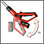 Einhell Power X-Change High Reach Hedge Trimmer 2 Metres Adjustable Height With Harness - GE-HH 18/45 Li T Solo - Body Only