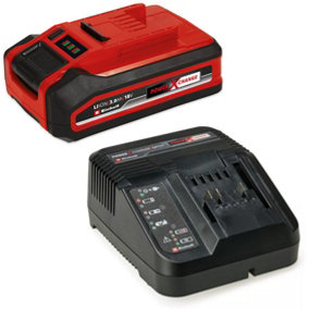 Einhell Power X-Change PLUS PXC 18v 3.0Ah Cordless Lithium Battery Fast Charger