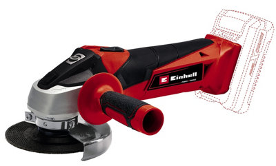 Einhell Power X-Change Power Tool Set 18V - 40Nm Impact Drill And 115mm Angle Grinder Kit - With Accessories, Battery and Charger