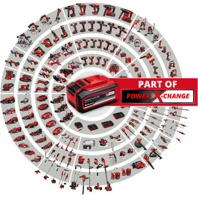 Einhell Power X-Change Starter Kit 18V - 4.0Ah Battery And Charger -  Compatible With All Power X-Change Products