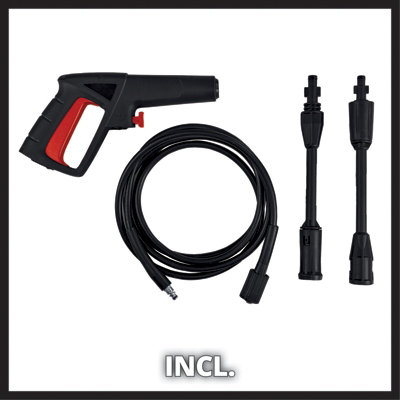 Einhell Pressure Washer 90 Bar 1200W For Jet And Power Washing With Lance Gun Water Filter - TC-HP 90