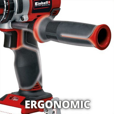 Einhell PXC 18V Brushless Twin Pack Combi Hammer Drill Impact Driver Bit Set DIY at B Q