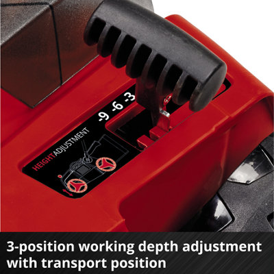 Einhell PXC Cordless Scarifier And Aerator 35cm 36V 2in1 With 28L Catch Bag GE-SA 36/35 Li Power X-Change - Body Only