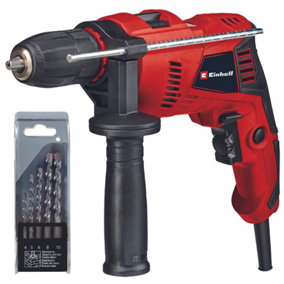 Einhell Rotary Hammer Drill 550W With Auxiliary Handle Depth Stop - TE-ID 500 E