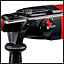 Einhell SDS-Plus Rotary Hammer Drill - 600W Power 2.2J - 4 Functions: Drilling/Impact/Chisel/Lock - With Carry Case - TC-RH 620 4F