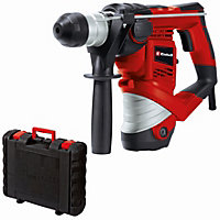 Einhell SDS-Plus Rotary Hammer Drill - Powerful 900W 3J - 3 Functions In 1: Drilling/Impact/Chisel - With Carry Case - TC-RH 900