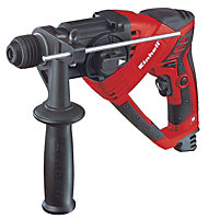 Einhell SDS+ Rotary Hammer Drill 500W Power 1.6J - 4 Functions: Impact/Drill/Chisel/Lock - With Carry Case - RT-RH 20/1