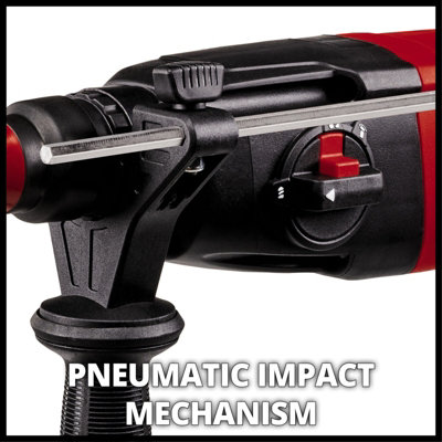Einhell SDS+ Rotary Hammer Drill 600W Power 2.2J 4 Functions: Drill Impact Chisel Lock With Carry Case - TC-RH 620 4F
