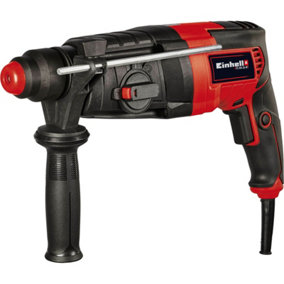 Einhell SDS Rotary Hammer Drill - 800W Power 2.6J - 4 Functions: Drill/Impact/Chisel/Fixing - Includes Carry Case - TC-RH 800 4F