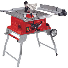 Einhell Table Saw 2000W - Mitre Function With Softstart - Foldable And Transportable Table With Wheels - TE-CC 250 UF