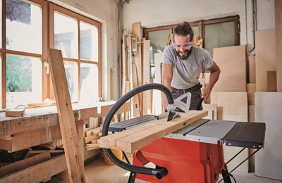 Einhell Table Saw 250mm With Tilting Base Frame 1800W Width Adjustable Dust Extraction TC-TS 2025/2 U