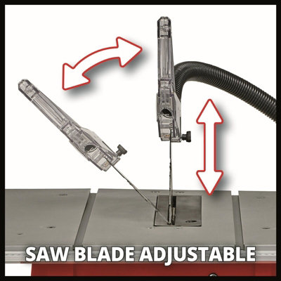 Einhell Table Saw 250mm With Tilting Base Frame 1800W Width Adjustable Dust Extraction TC-TS 2025/2 U