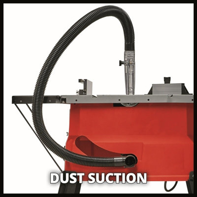 Einhell Table Saw 250mm With Tilting Base Frame 1800W Width Adjustable Dust Extraction TC-TS 2025/2 U