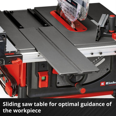 EINHELL TABLE SAW 254MM 1800W STURDY RIP FENCE ANGLE STOP TP-CC 10 T ...