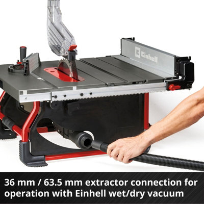 Einhell Table Saw 254mm 1800W Sturdy Rip Fence Angle Stop TP-CC 10 T ...