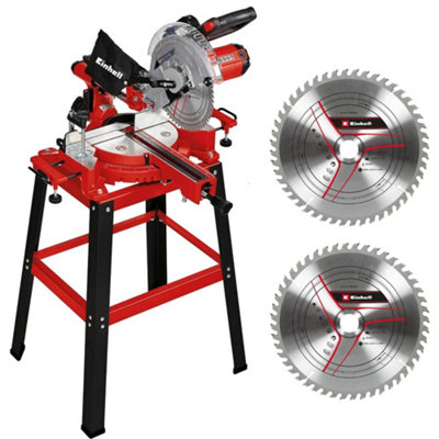 Einhell TC-SM 2531/2 U 1900W Sliding Mitre Saw 254mm + Stand + 3 Blades