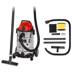 Einhell TE-VC 1930 Wet & Dry Vacuum Power Take Off 30L 1500W 240V + Accessory