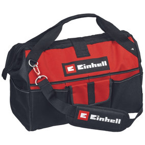 Einhell Tool Bag For Power Tools Official Red and Black Livery 45cm by 29cm Practical and Hard-Wearing