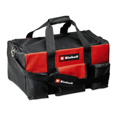 Einhell Tool Bag Up To 25kg Load Red Black With Padded Strap And Handle ...