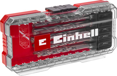 Einhell Universal Concrete Drill Bit Set 10 Pieces Masonry With S-CASE Box KWB