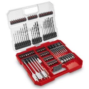 Einhell Universal Drill Driver Bit Set 95 Pieces With XL-CASE Box KWB Accessory