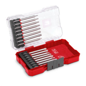 Einhell Universal Drill Driver Extra Long Bit Set 16 Pieces 90mm With M-CASE Box