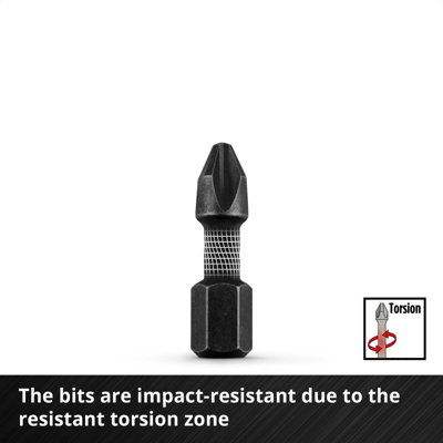 Einhell Universal Impact Drill Bit Set 39 Pieces HSS With M-CASE Box Accessory