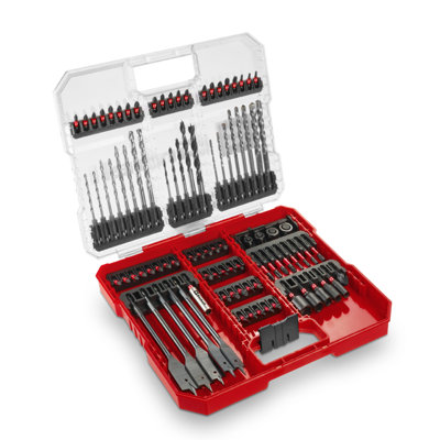 Einhell Universal Impact Drill Bit Set 95 Pieces With XL-CASE Box KWB Accessory