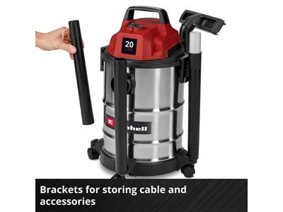 Einhell Wet And Dry Vacuum Cleaner 20L 180mbar Vac 900W TC-VC 2045