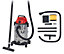Einhell Wet And Dry Vacuum Cleaner - 30L Capacity Steel Tank - Powerful 1500W - Blowing Function - Castor Wheels - TC-VC 1930 S