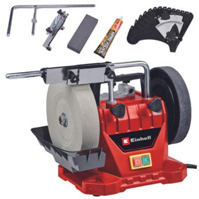 Einhell Wet Bench Grinder 125W Includes Wet Grinding Wheel And Accessory Kit Sanding Polishing TC-WG 200