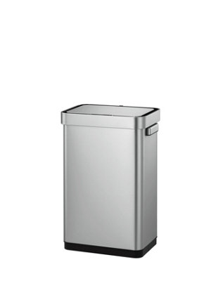 EKO Deluxe Mirage T Sensor Bin 50L Stainless Steel