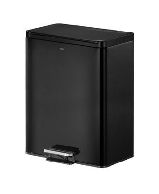 EKO Essential Recycler 20+20L Matt Black Recycling Bin